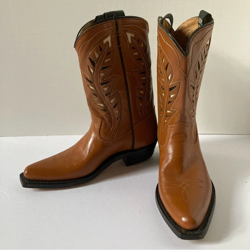 Vintage never worn children’s Acme Cowboy boots size 13 1/2 - Picture 1 of 9